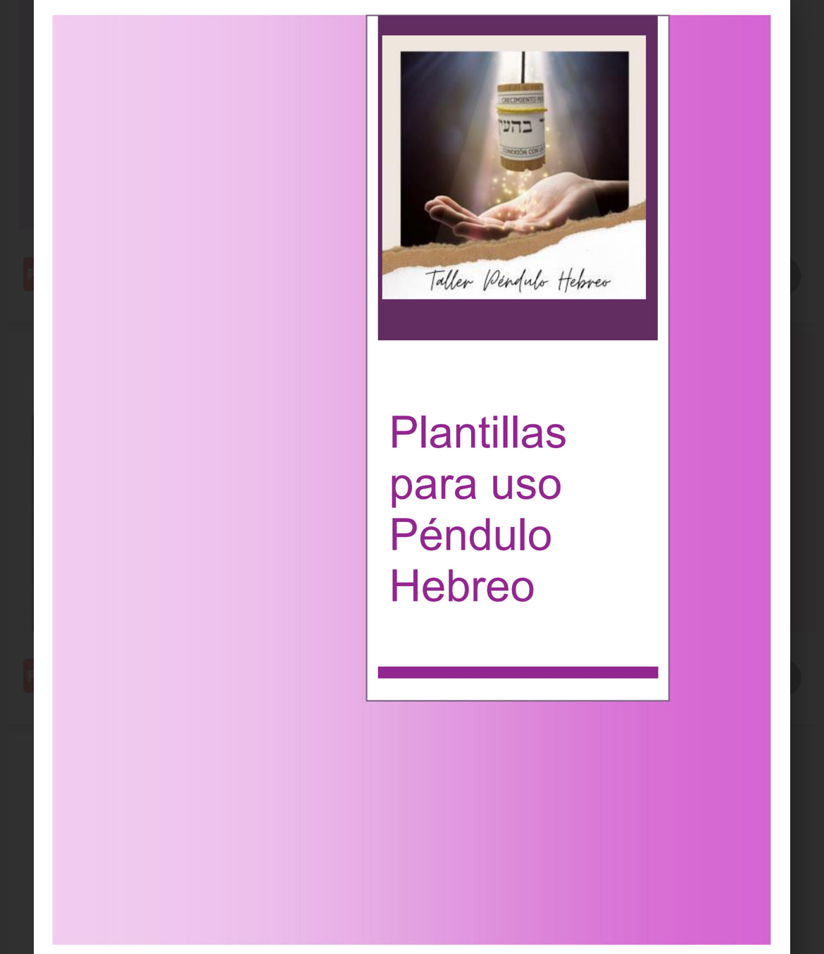 Pendulo hebreo