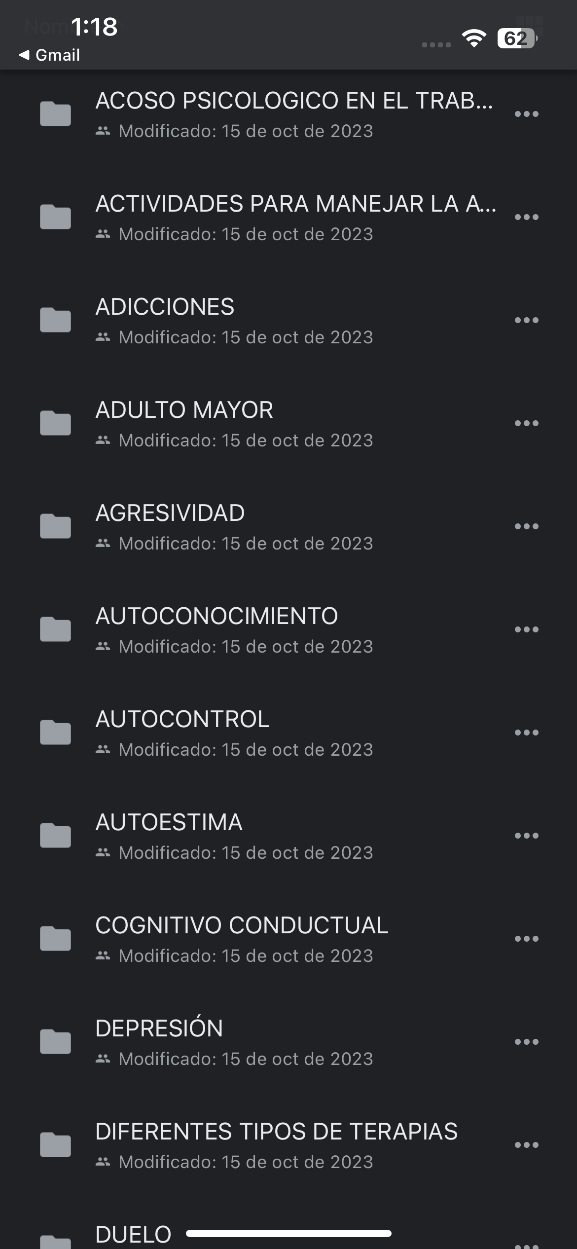 CURSO COMPLETO DE PSICOLOGIA MAS DE 500 ARCHIVOS