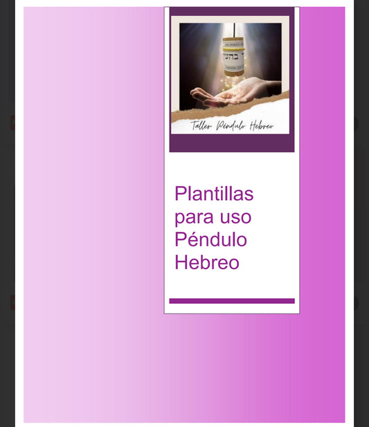 Pendulo hebreo