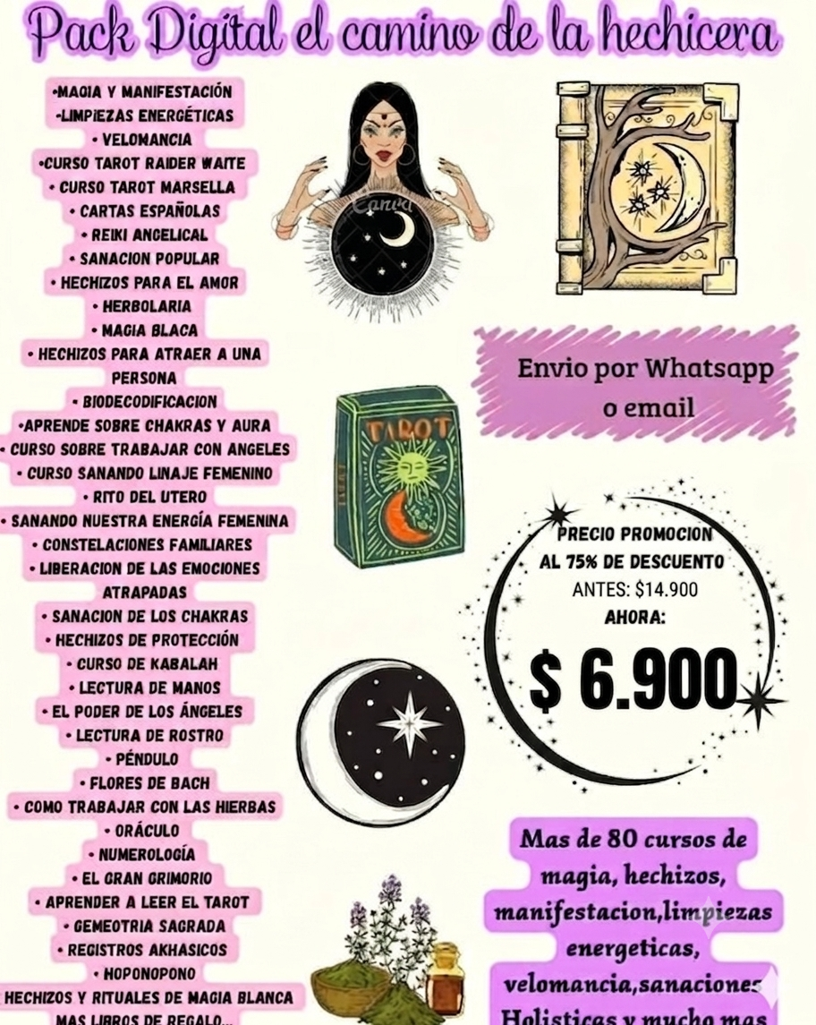Pack Digital el camino de la Hechicera