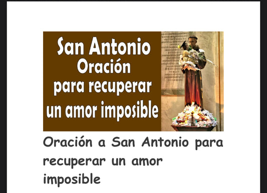 Oración san Antonio