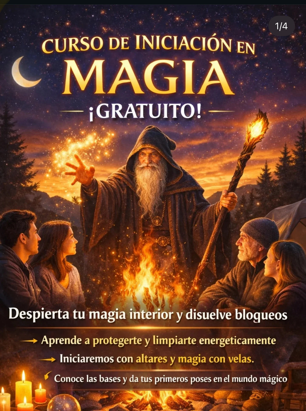 Curso magia blanca inicial y magia verde