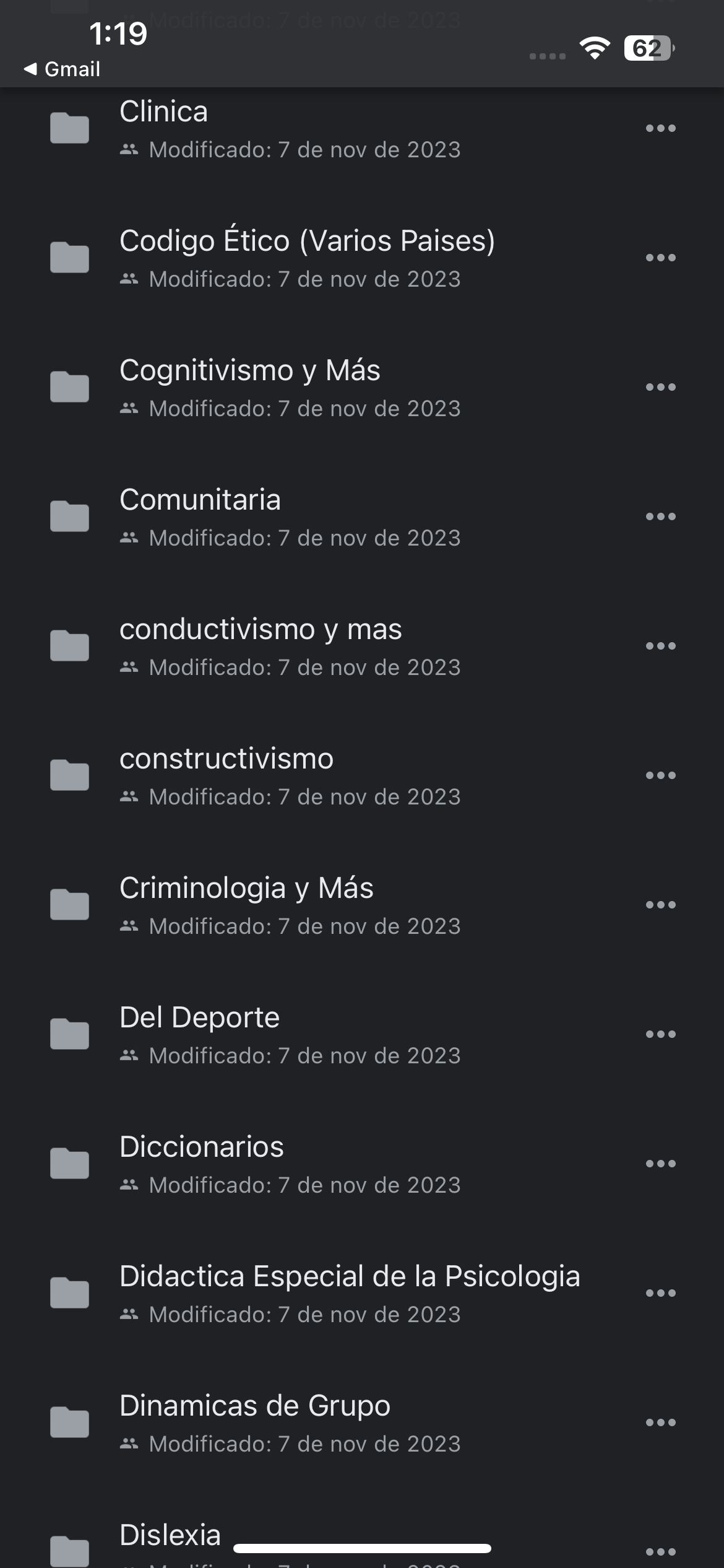 CURSO COMPLETO DE PSICOLOGIA MAS DE 500 ARCHIVOS
