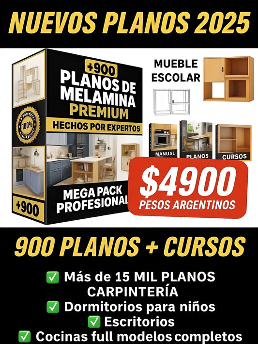 Curso Digital Planos De Melamina -