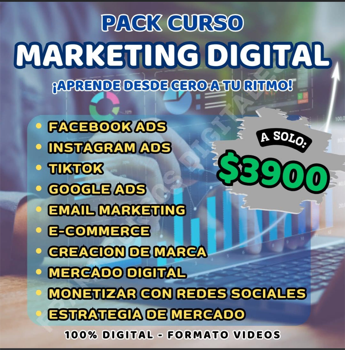 ⭐PACK CURSO MARKETING DIGITAL⭐