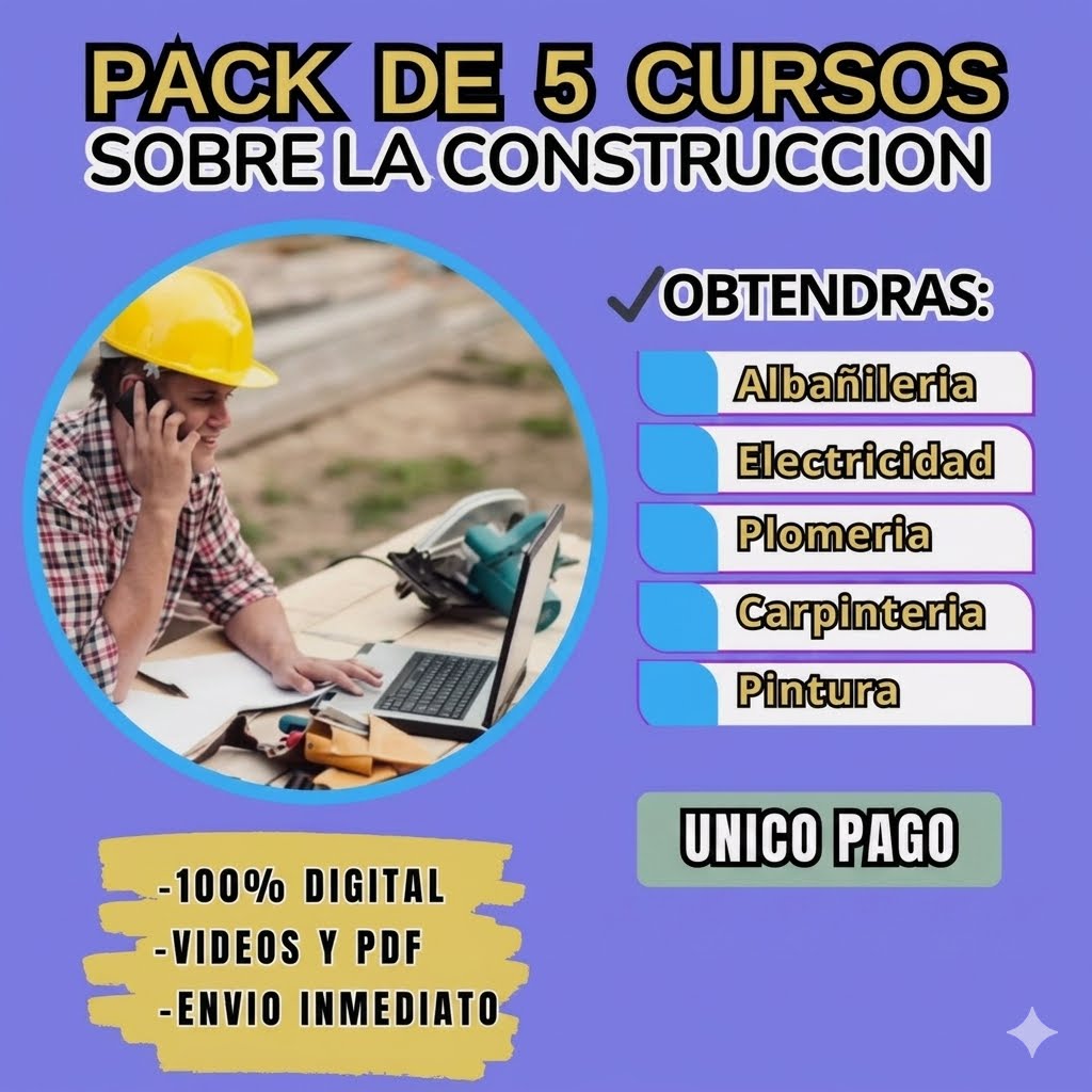 MEGAPACK DE OFICIOS PARA QUE TE CAPACITES - AMPLIA SALIDA LABORAL 🚀